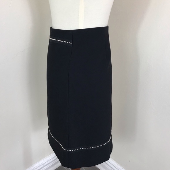 Maje front zip studded skirt - Picture 6 of 8